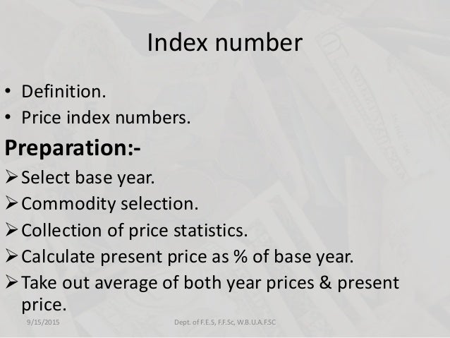 Money Its Nature And Functions Balance Of Payments - 17 index number definition